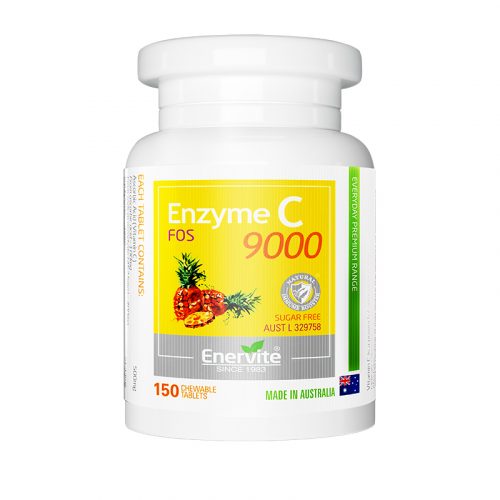 Enervite-Enzyme-C-9000-Vitamin-150-Chewable-Tablets-Sohealthy