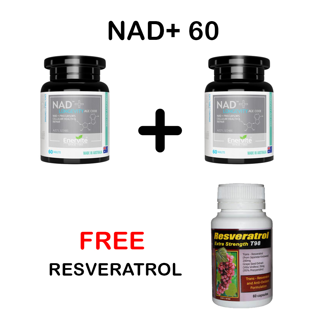 nad 60 with free resveratrol