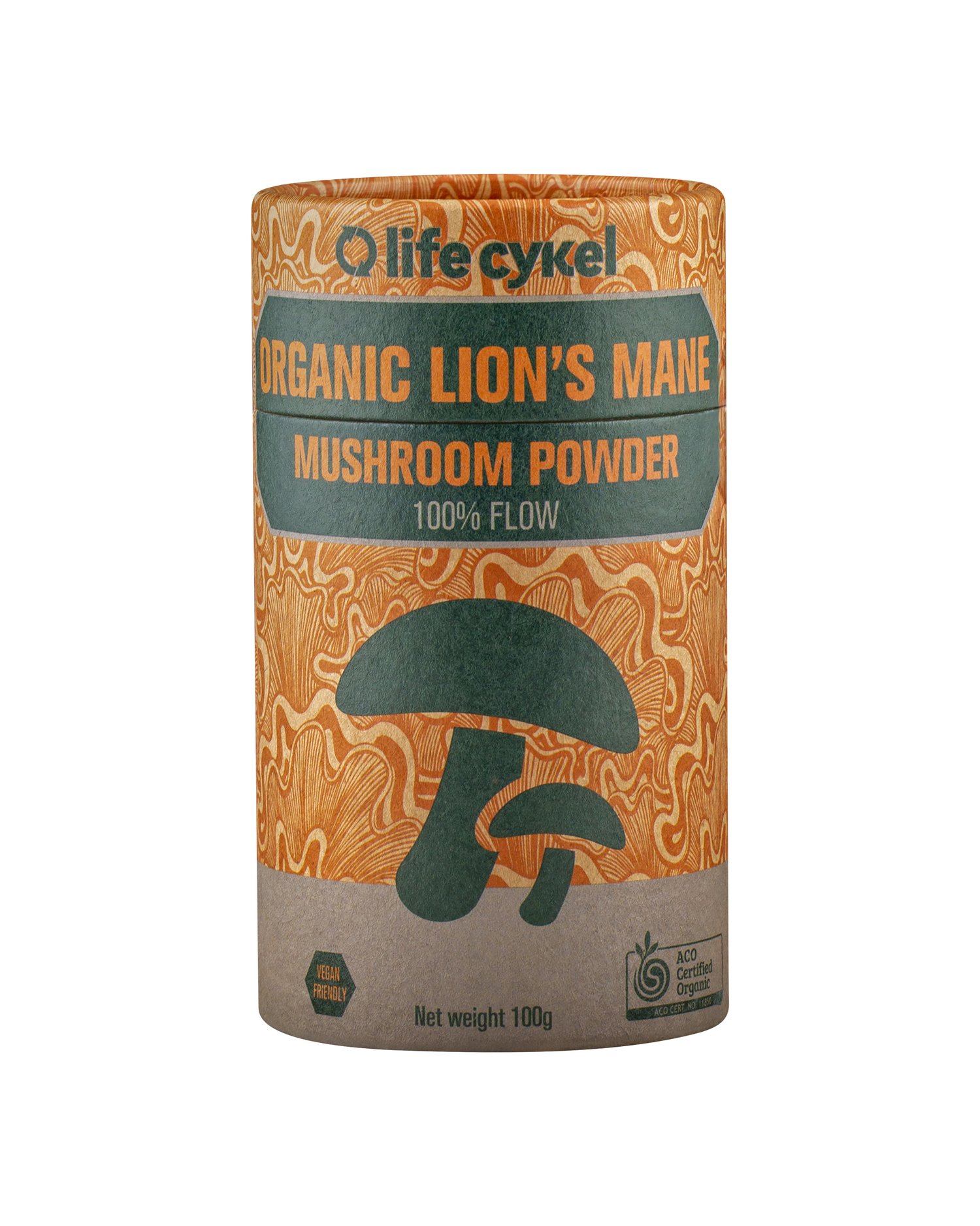 Organic Lion's Mane Mushroom Powder 100g