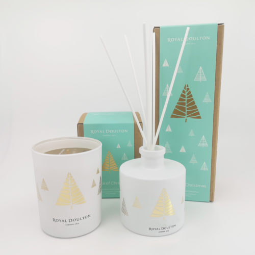 Royal Doulton Christmas diffuser & candle