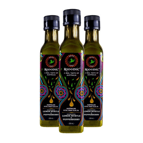 Australian Olive Oil Infused with Lemon Myrtle & Pepperberry