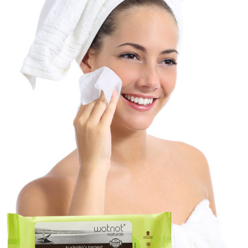 Biodegradable Natural Beauty Facial Wipes