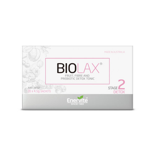 Biolax Stage 2 Natural Detox Enervite Body Restore supplement