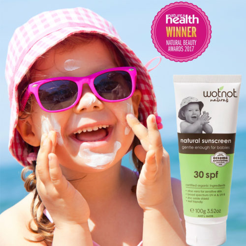 Natural Baby Sunscreen SPF30