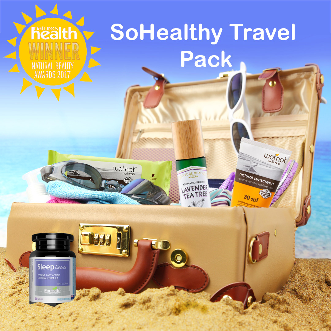 healthy travel pack sleep enhance