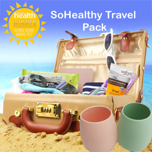 healthy travel pack from SoHealthy