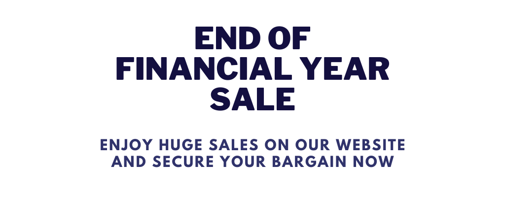 End of financial yea sale