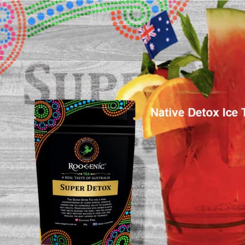 Australian native detox tea- loose tea jar or pouch