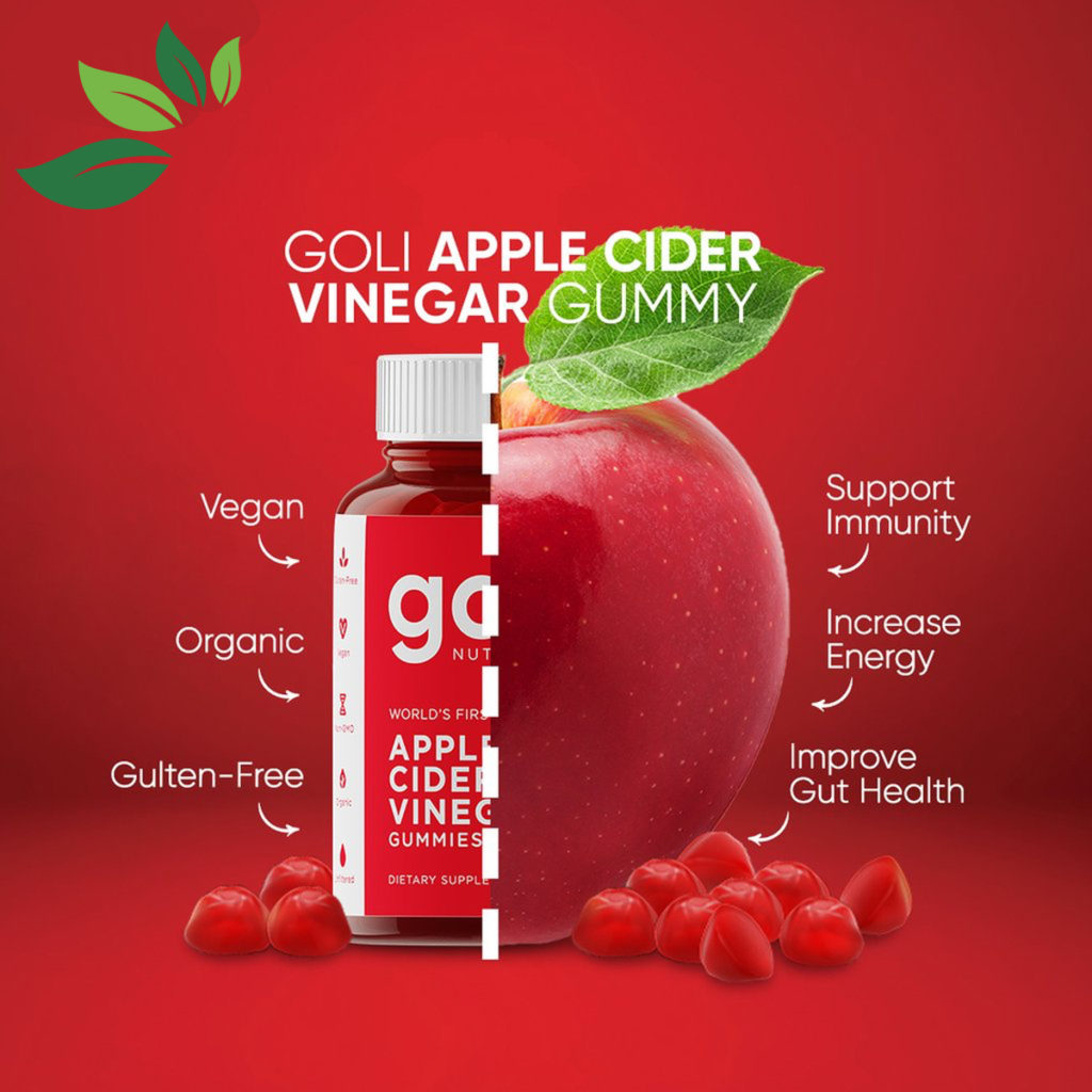 Goli Nutrition Apple Cider Vinegar Gummies SoHealthy