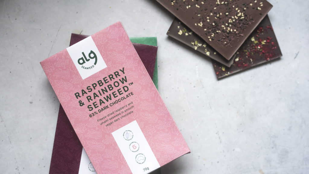 raspberry rainbow seaweed dark chocolate seaweed nutrition chocolates