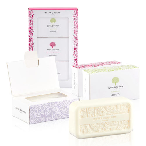 Royal Doulton soap trio gift set soaps natural