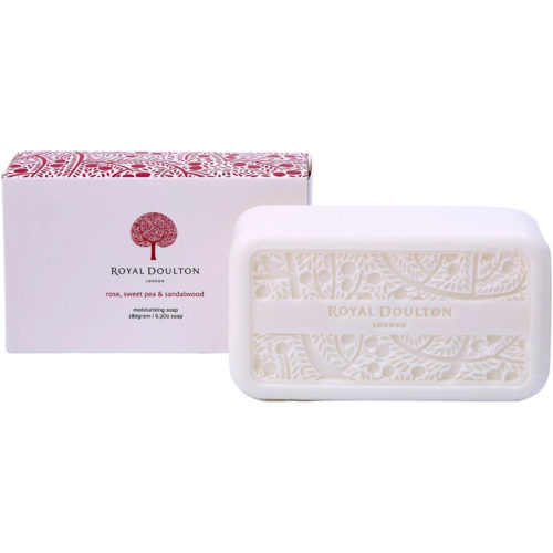 royal doulton moisturising soap rose sweet pea sandalwood 180g